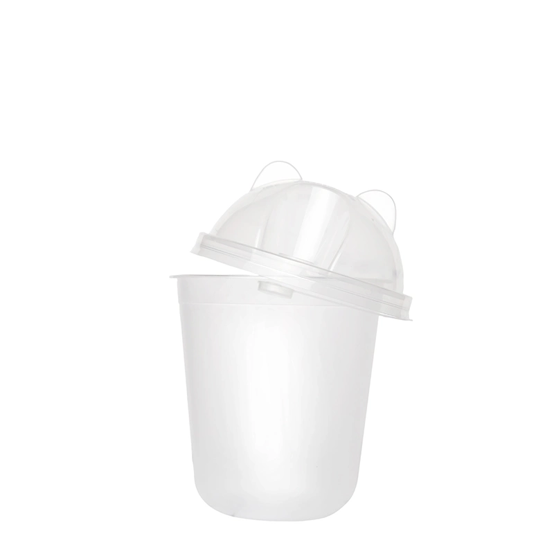 товар Прозрачная купольная крышка для стакана bubble cup 90 мм "Ушки" KRP090U